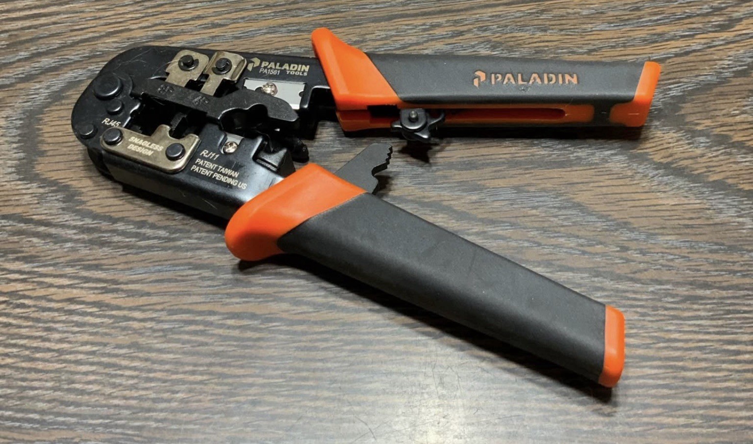 Paladin Tool All in One Data Tool Crimper Cat5 Cat5E Cat6 RJ45 RJ11 RJ12 RJ22