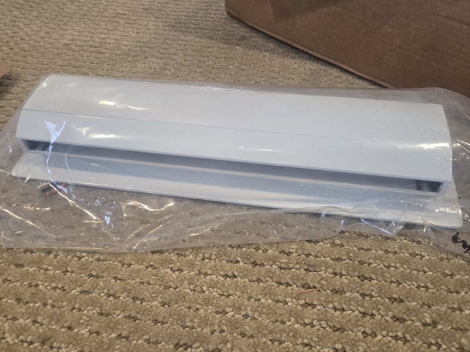 Lot: 2 Isolite AX1-WW Exit Signs – Red Letters/White Housing Wall Surface Mount