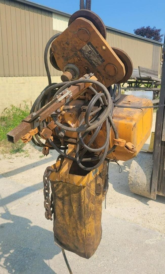 Harrington 5-Ton Electric Chain Hoist | 20′ Lift | 460V | Model ES050S