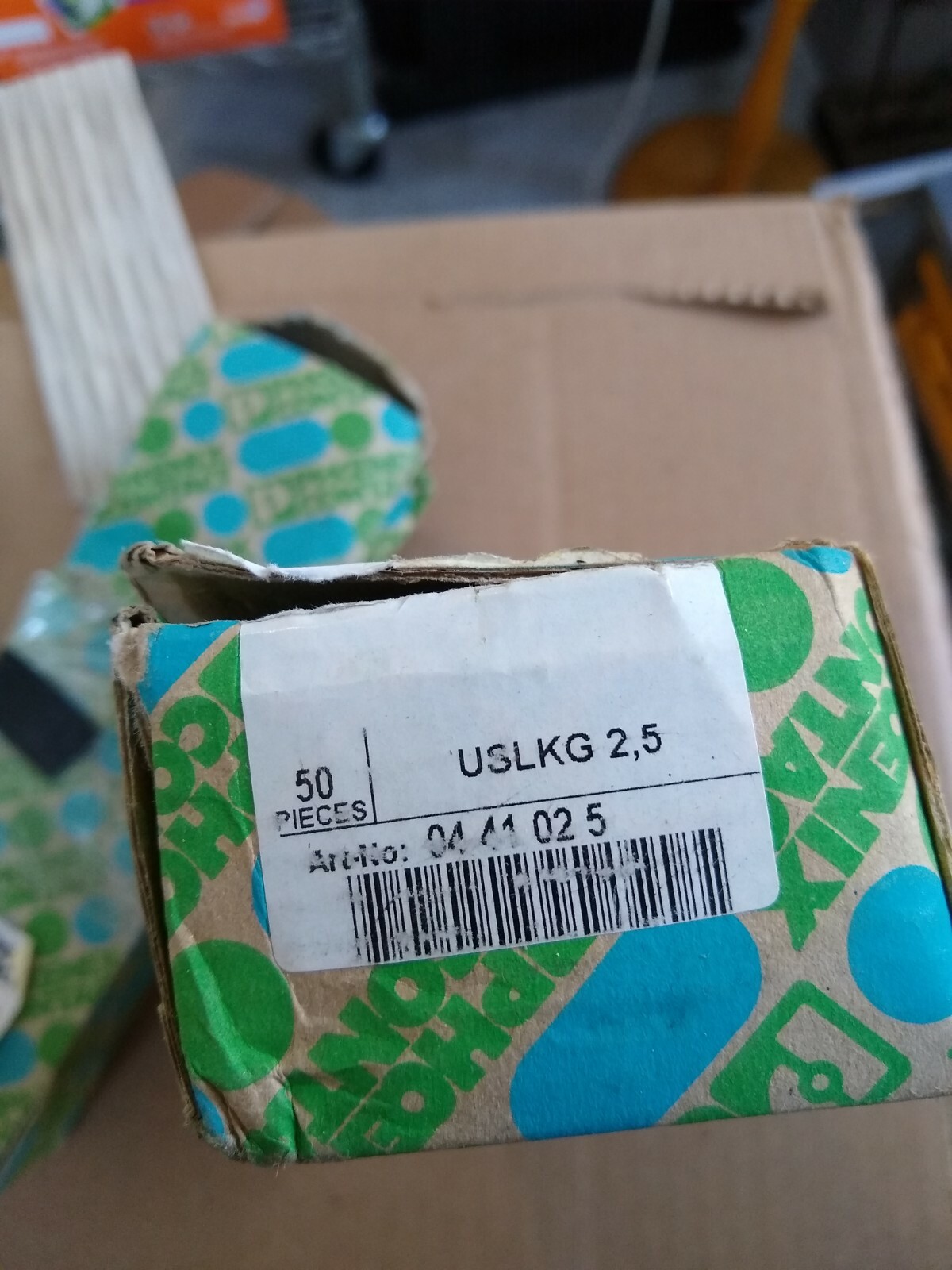 10 pieces PHOENIX CONTACT USLKG 2.5