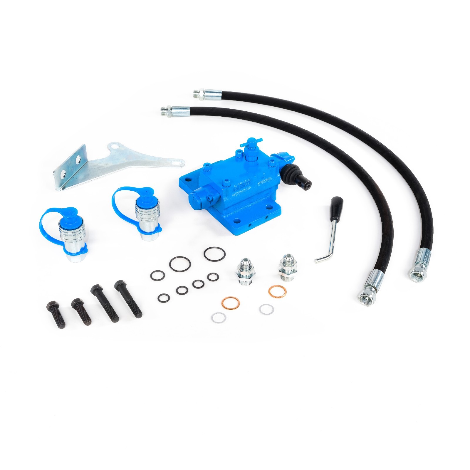 Single Spool Double Acting Hydraulic Remote Control Valve Kit 2000-3000 More
