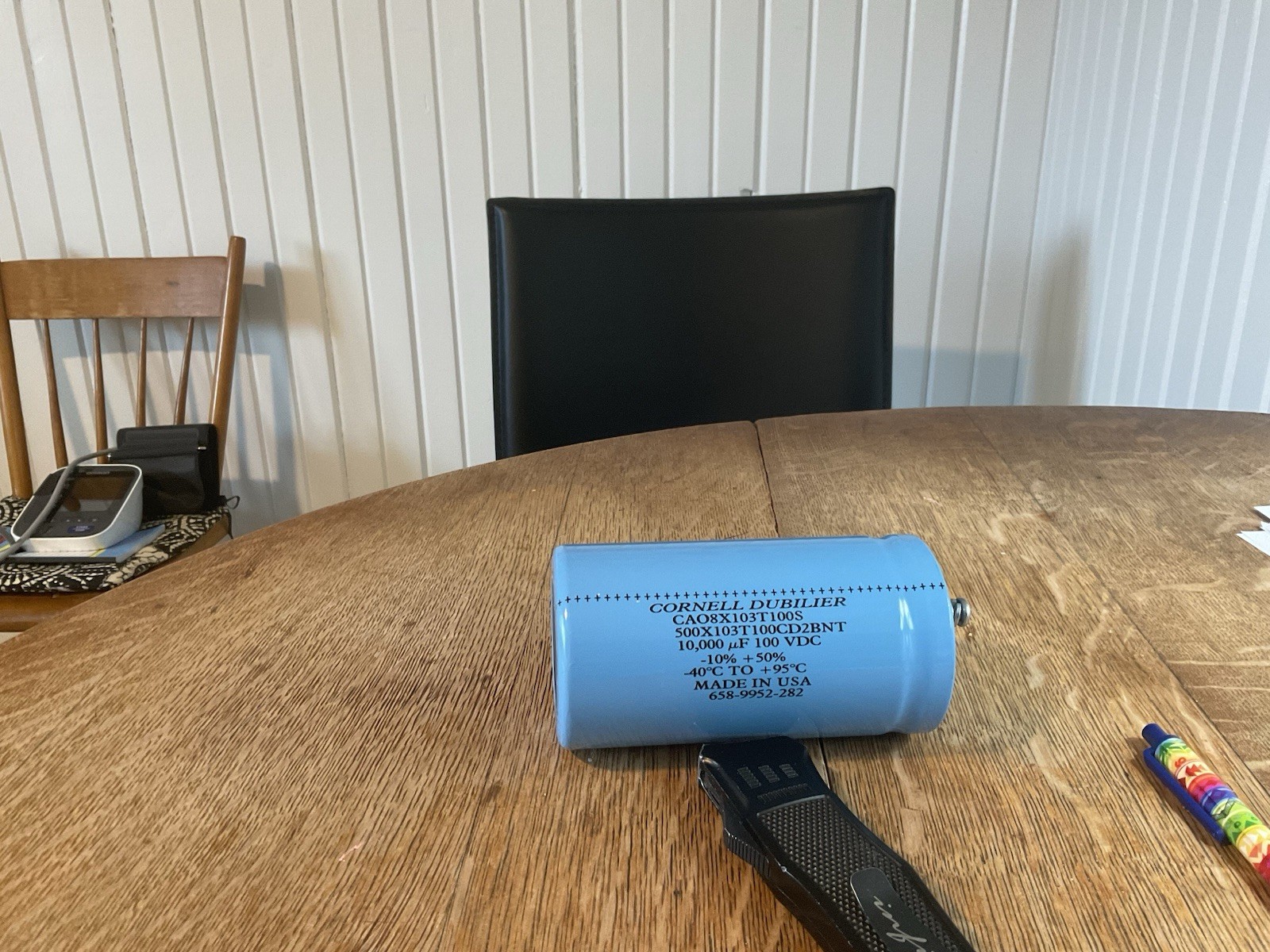 Cornell Dubilier Capacitor 10000 Uf 100 Vdc. Computer Grade! Hard to Find.. NOS
