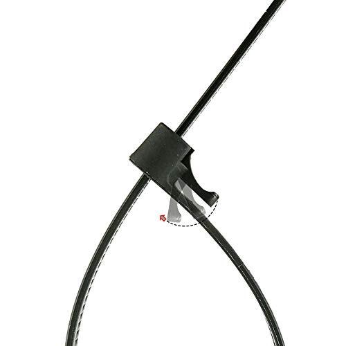 Reusable Zip Ties 8 Inch Releasable Plastic Cable Tie Straps 100 Pack 8 inch
