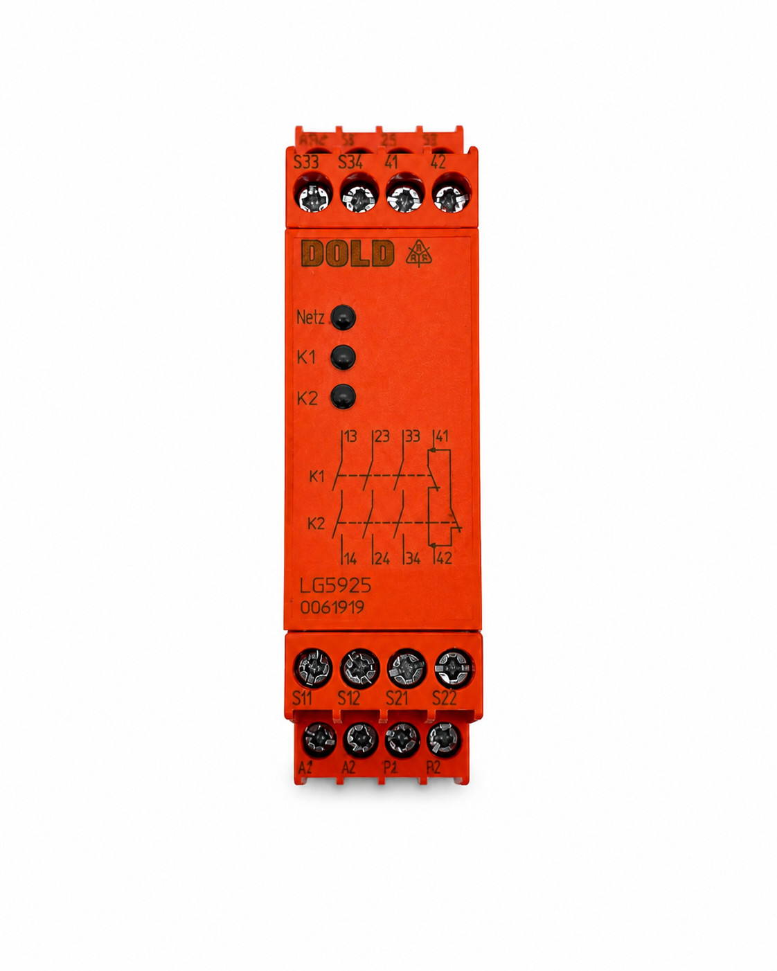 USED DOLD LG5925-48-61 24VDC SafeMaster, Emergency Stop Module, Safety Relay.