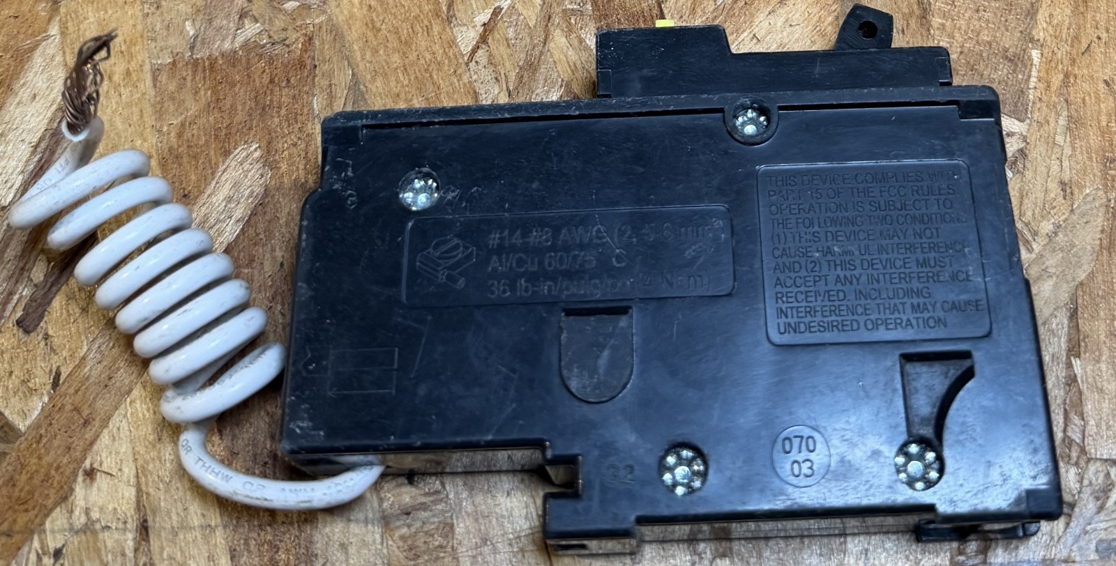 Square D Homeline HOM120GFI Circuit Breaker