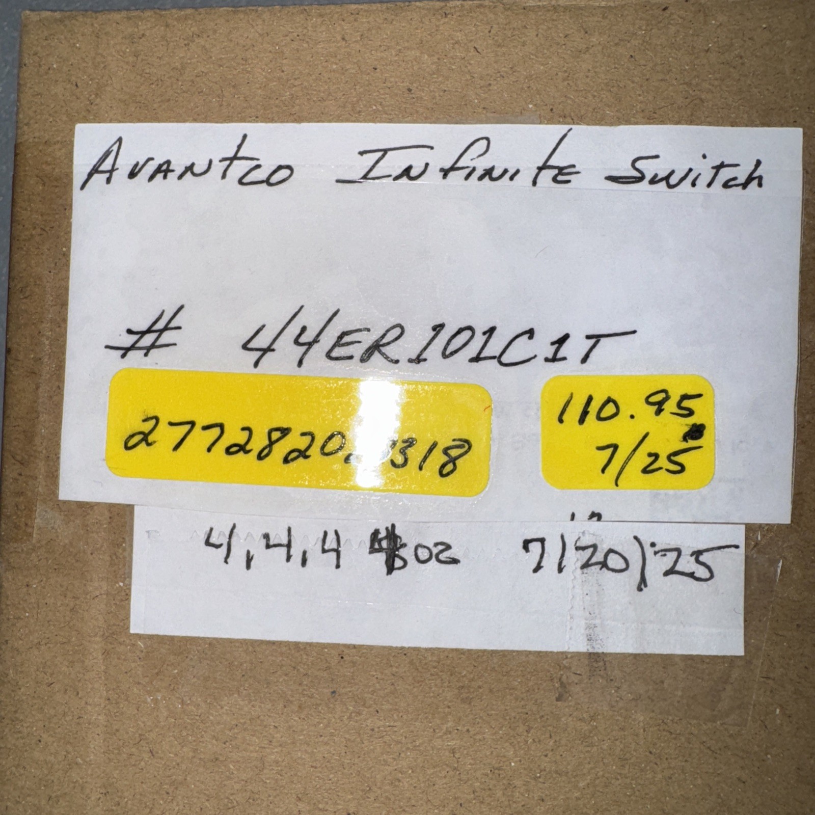 Avantco 44ER101C1TReplacement Infinite Control 16.0A for STE-4MGH/STE-4SGH