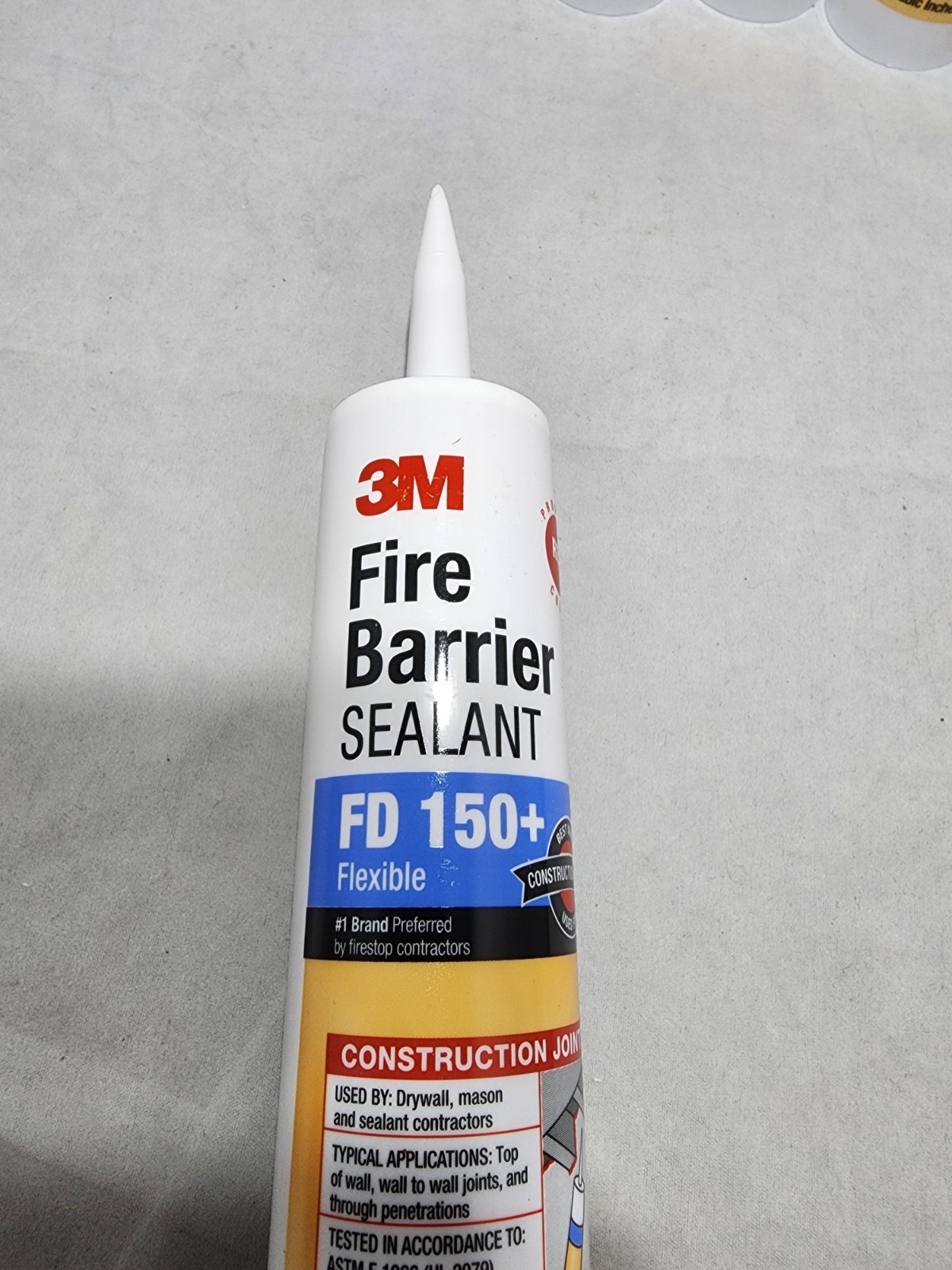 3M Fire Barrier Sealant FD 150+, Red, 10.1 fl oz Cartridge