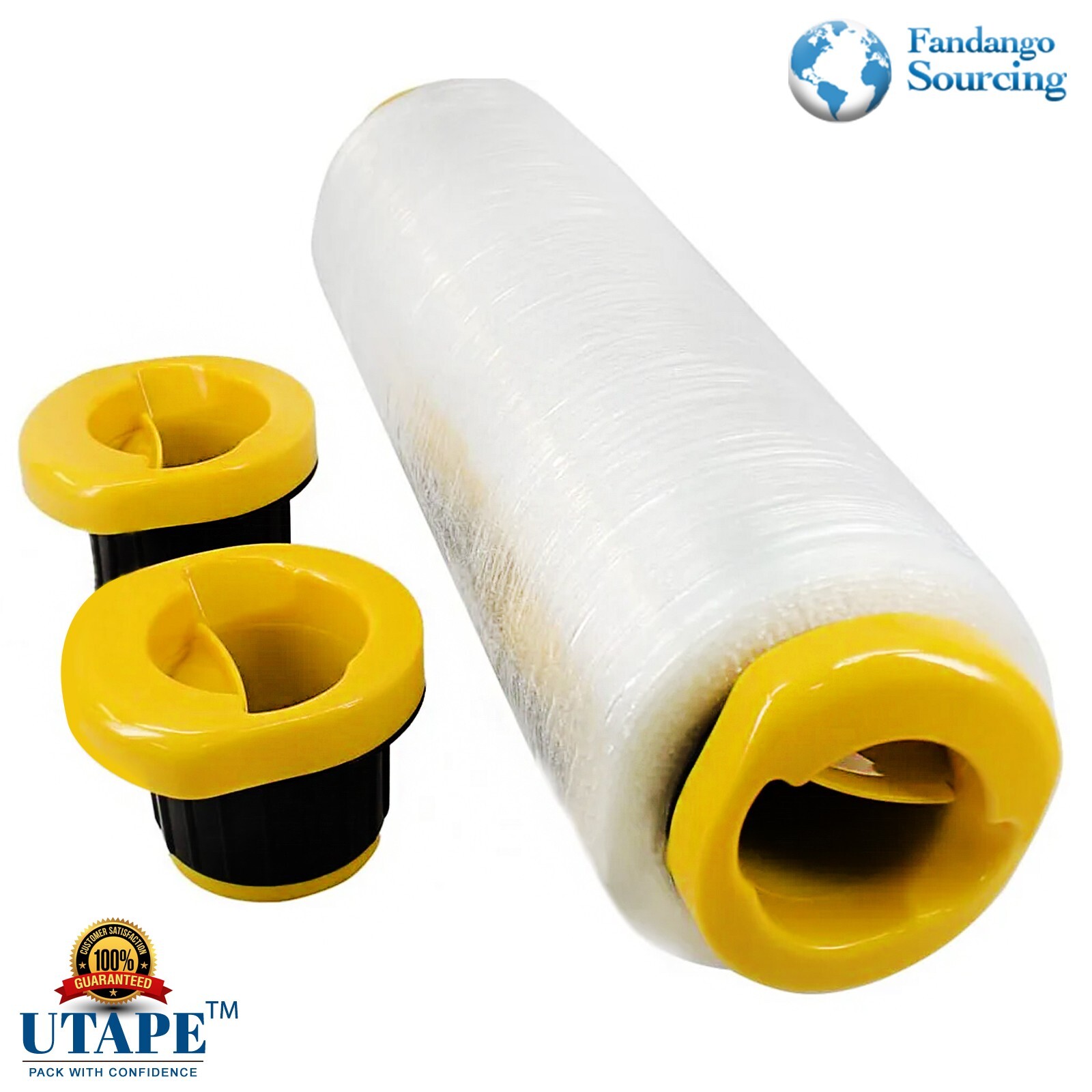 Pallet Wrap Stretch Film dispenser Hand Saver with Tension Control 1 Pair