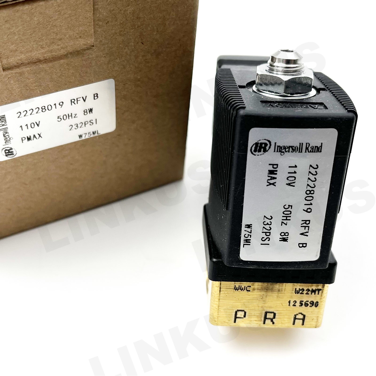 NEW Solenoid Valve 22228019 110V 50-60Hz 8W for INGERSOLL RAND