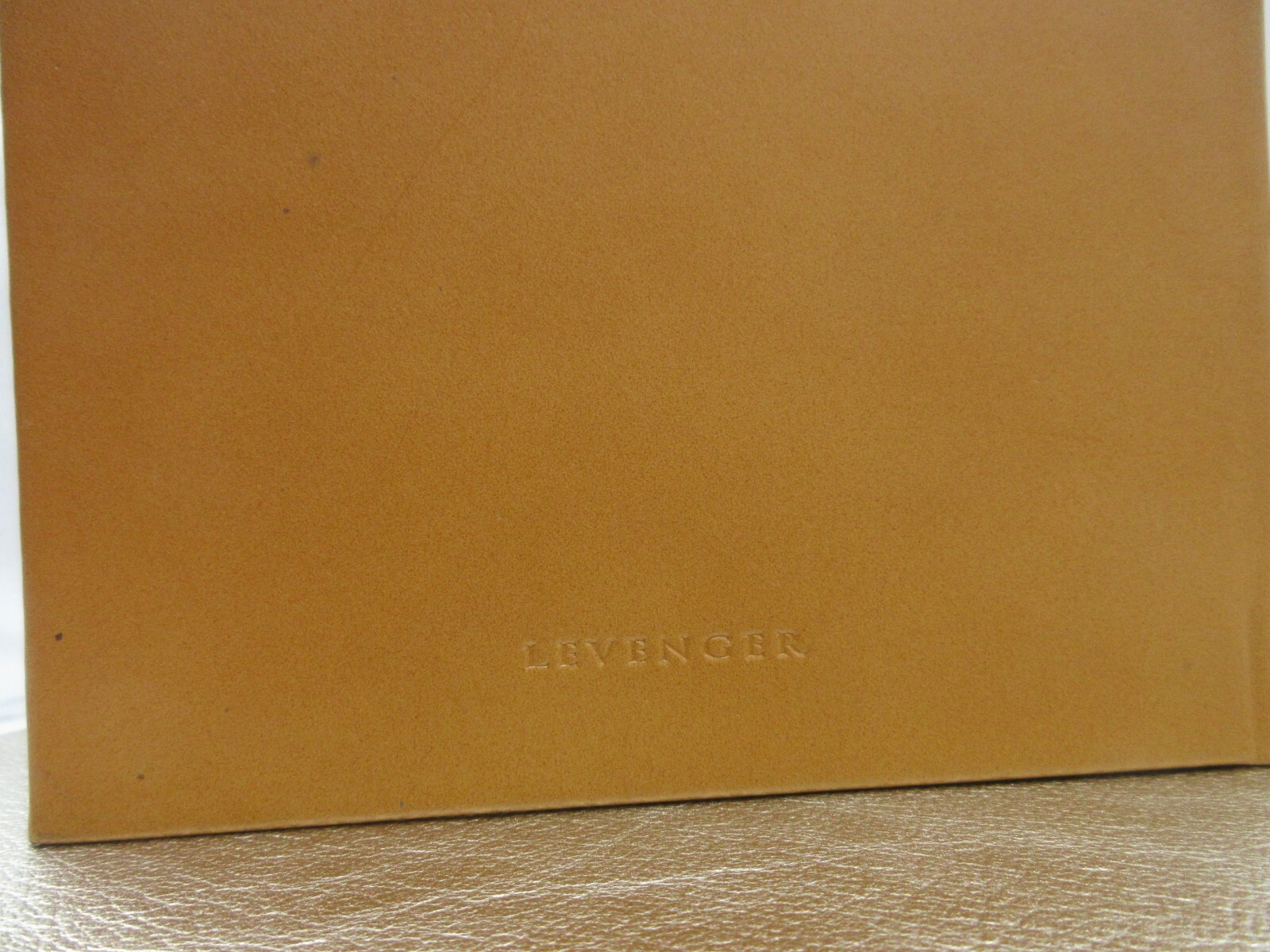 Personal Record: A Lifetime Memoir Heirloom Quality 8″ Leather Journal Levenger