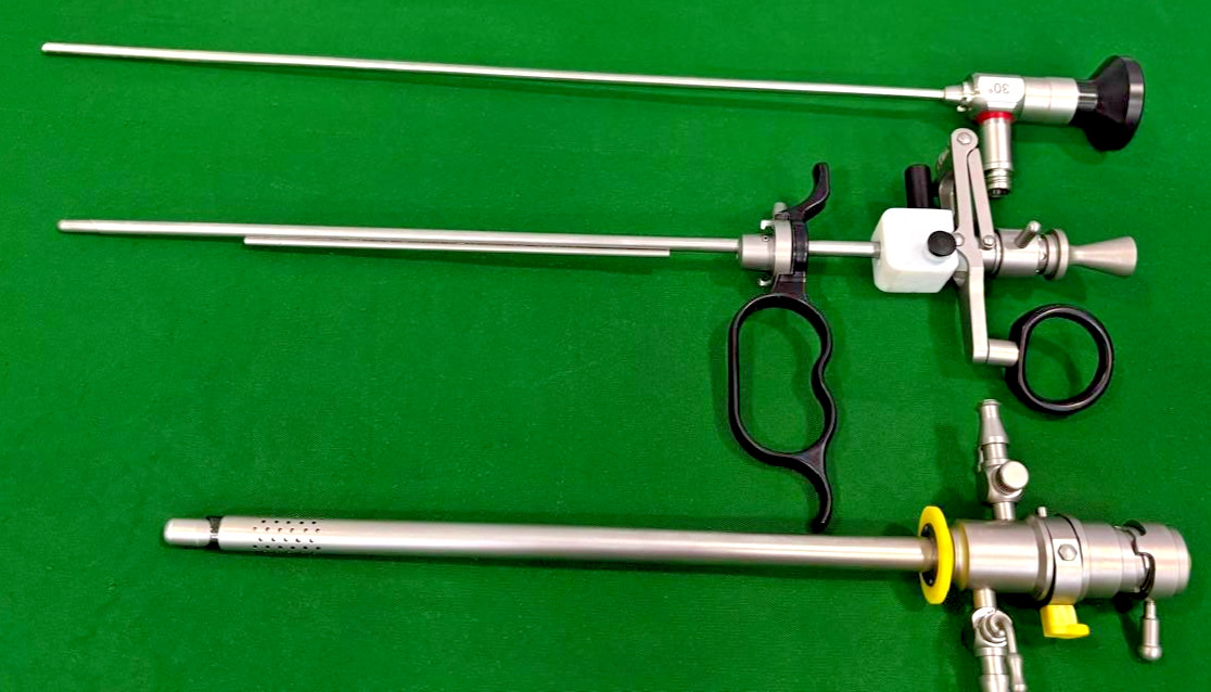 Hysteroscopy Resectoscope TURP Working Element Monopolar Passive 26FR with Scope