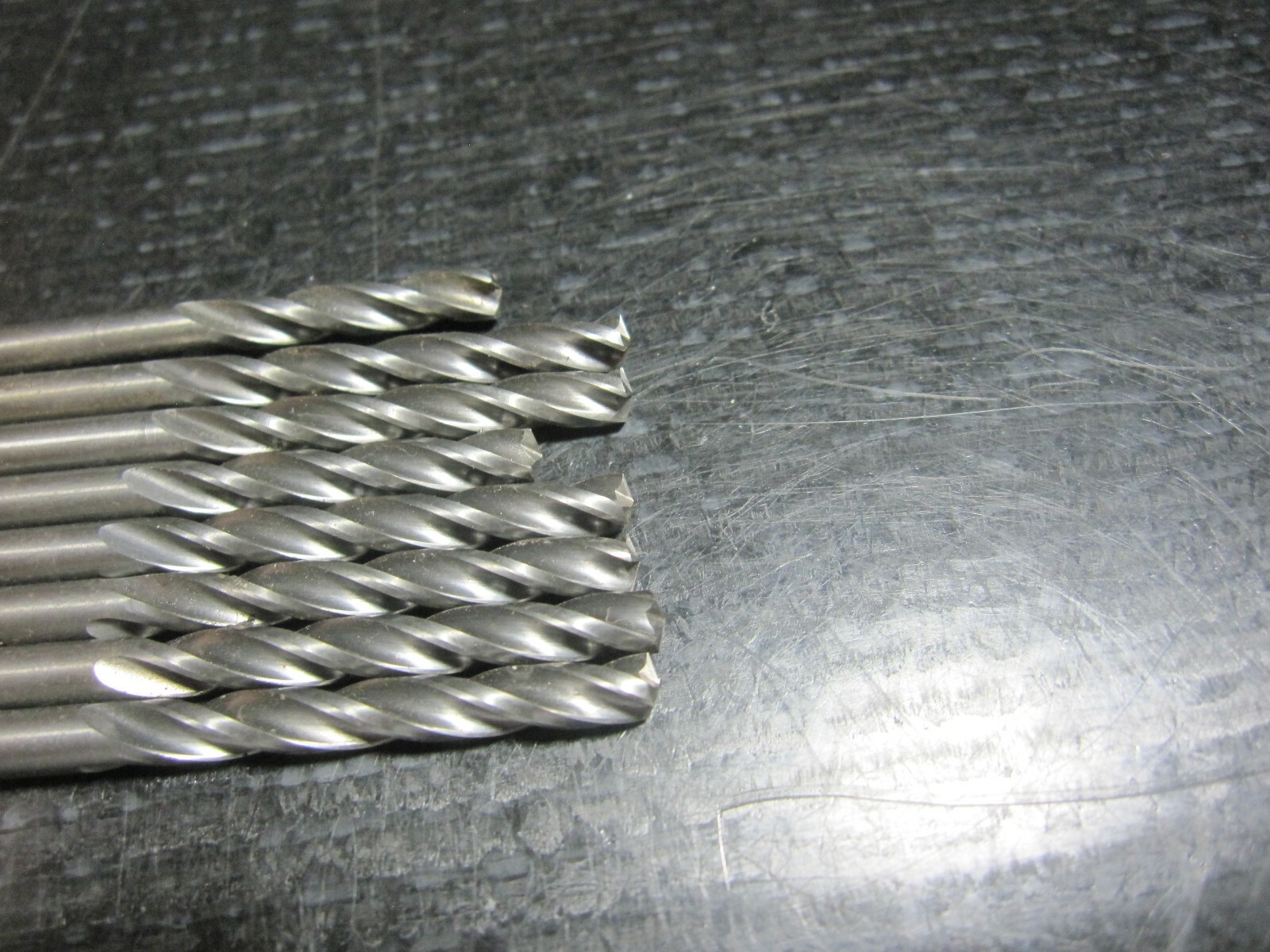 2 used Guhring 3.800mm 3fl 3 flute carbide drill
