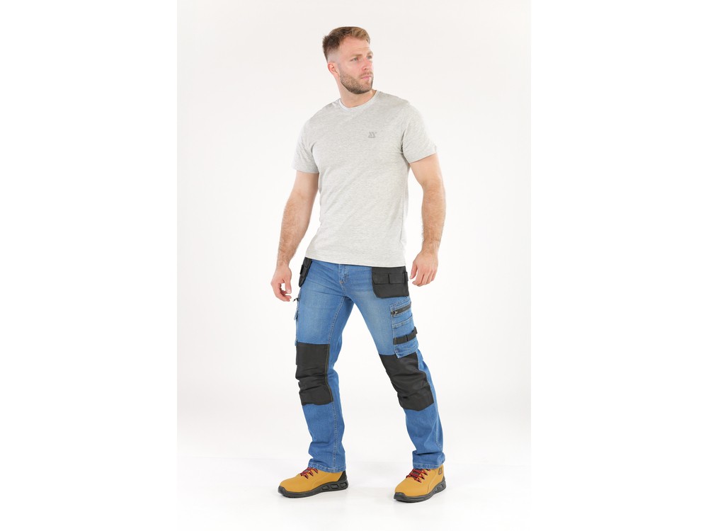 Yato Stretch Work Trousers Dark Blue Size XL YT-79054