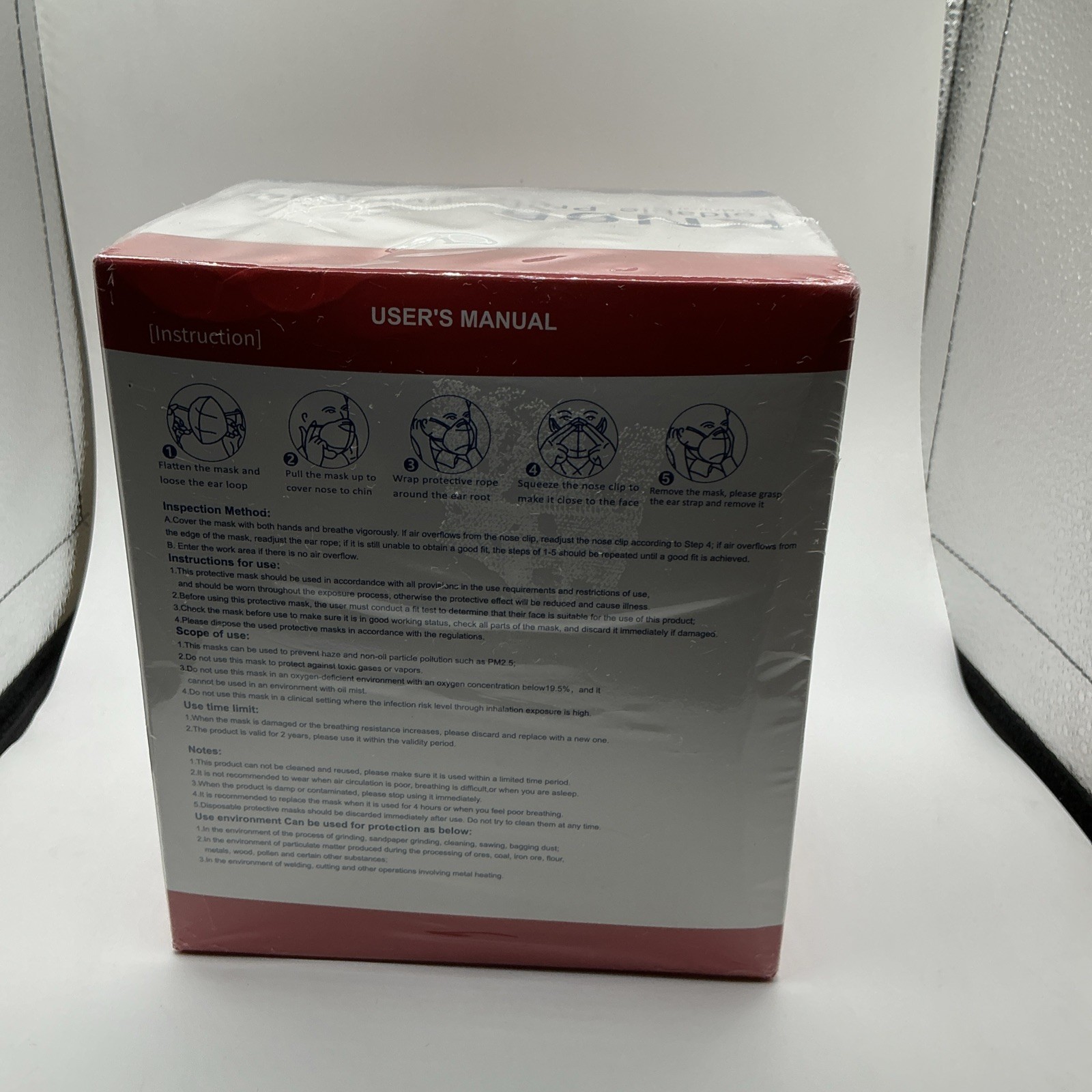 ChiSip KN95 Foldable Protective Face Masks- 40pcs New In Sealed Boxes