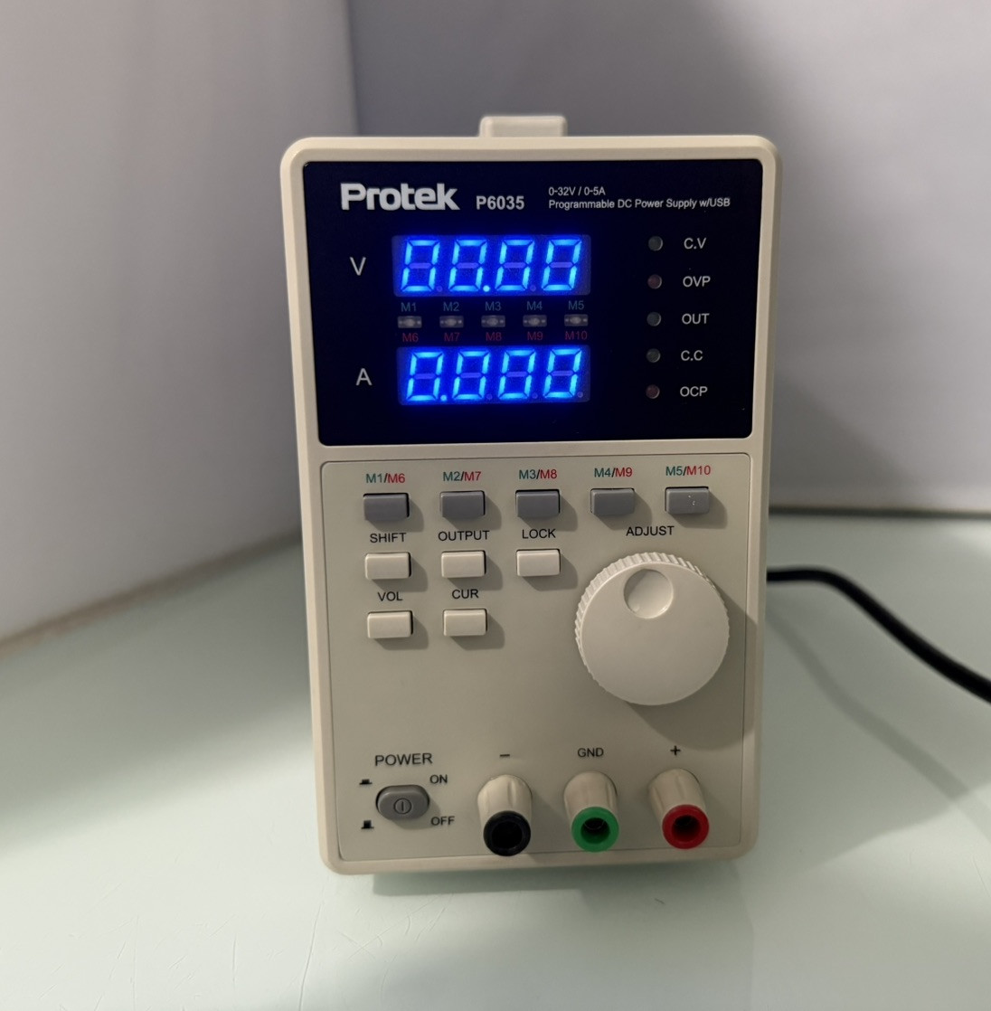 Protek P6035 Programmable DC Power Supply with USB Control Variable 0-32V / 0-5A