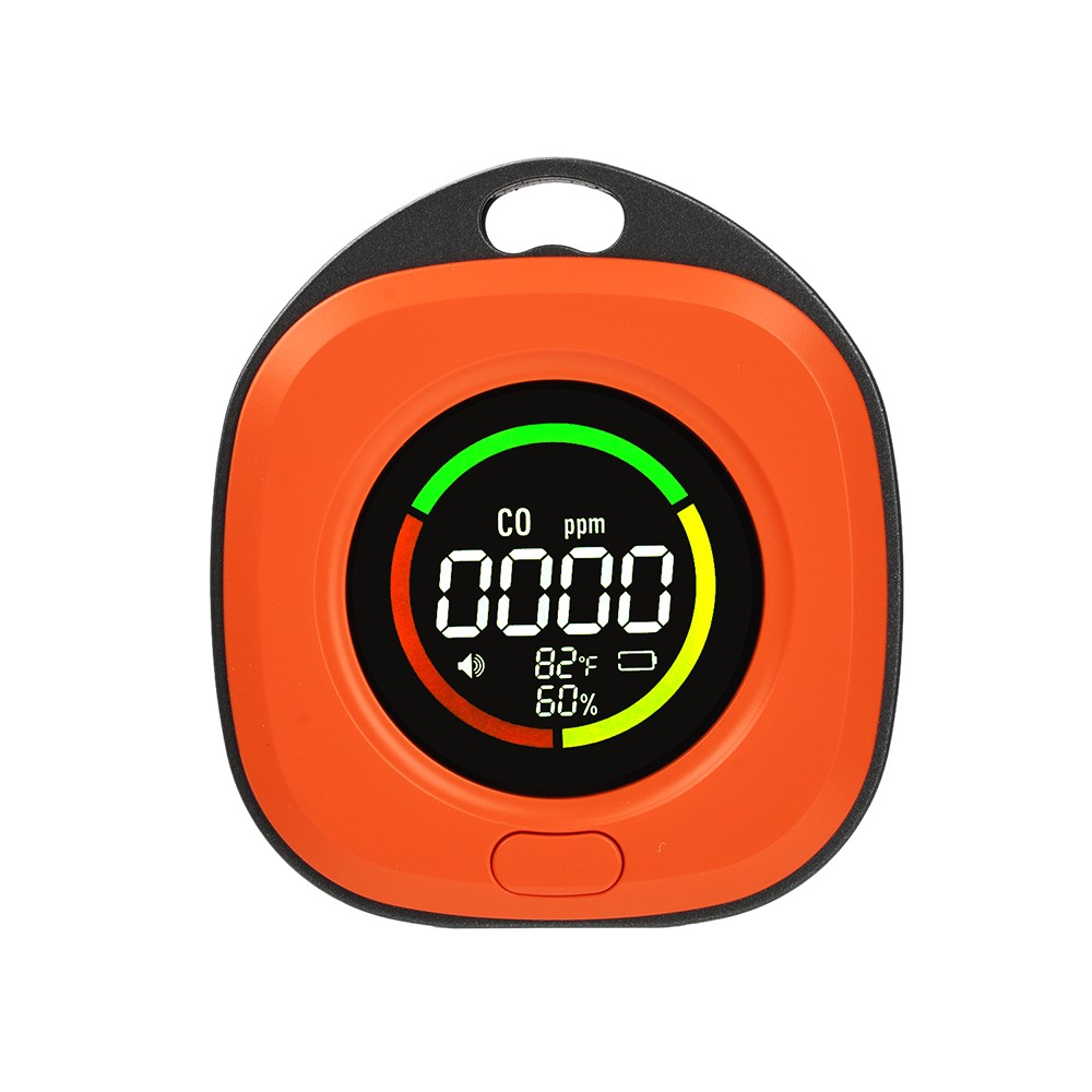 Carbon Monoxide Detector Real-Time Temperature Humidity CO Gas Monitor Device
