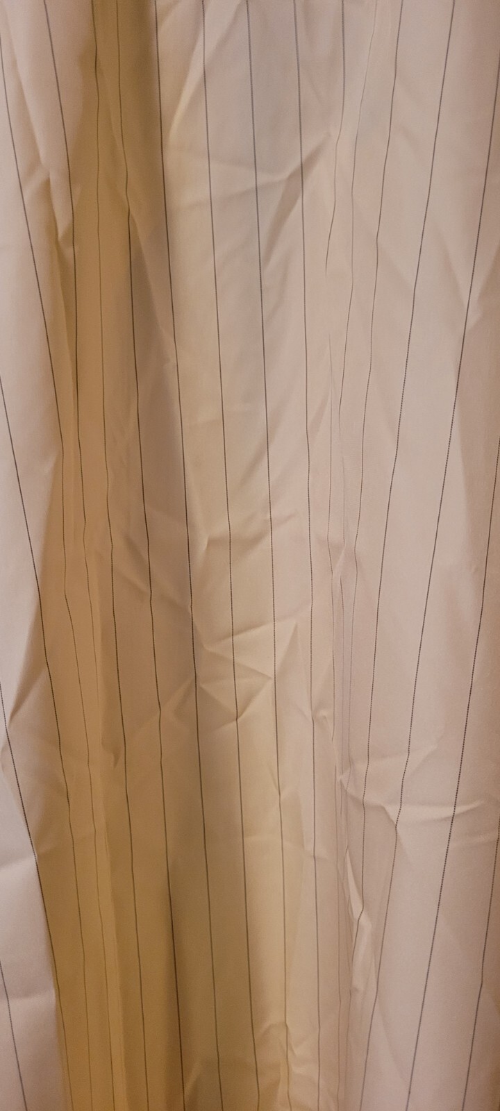 New Folded Surgical Gown Light Yellow Dark Pinstripe Healthcare Nonporous Fecal