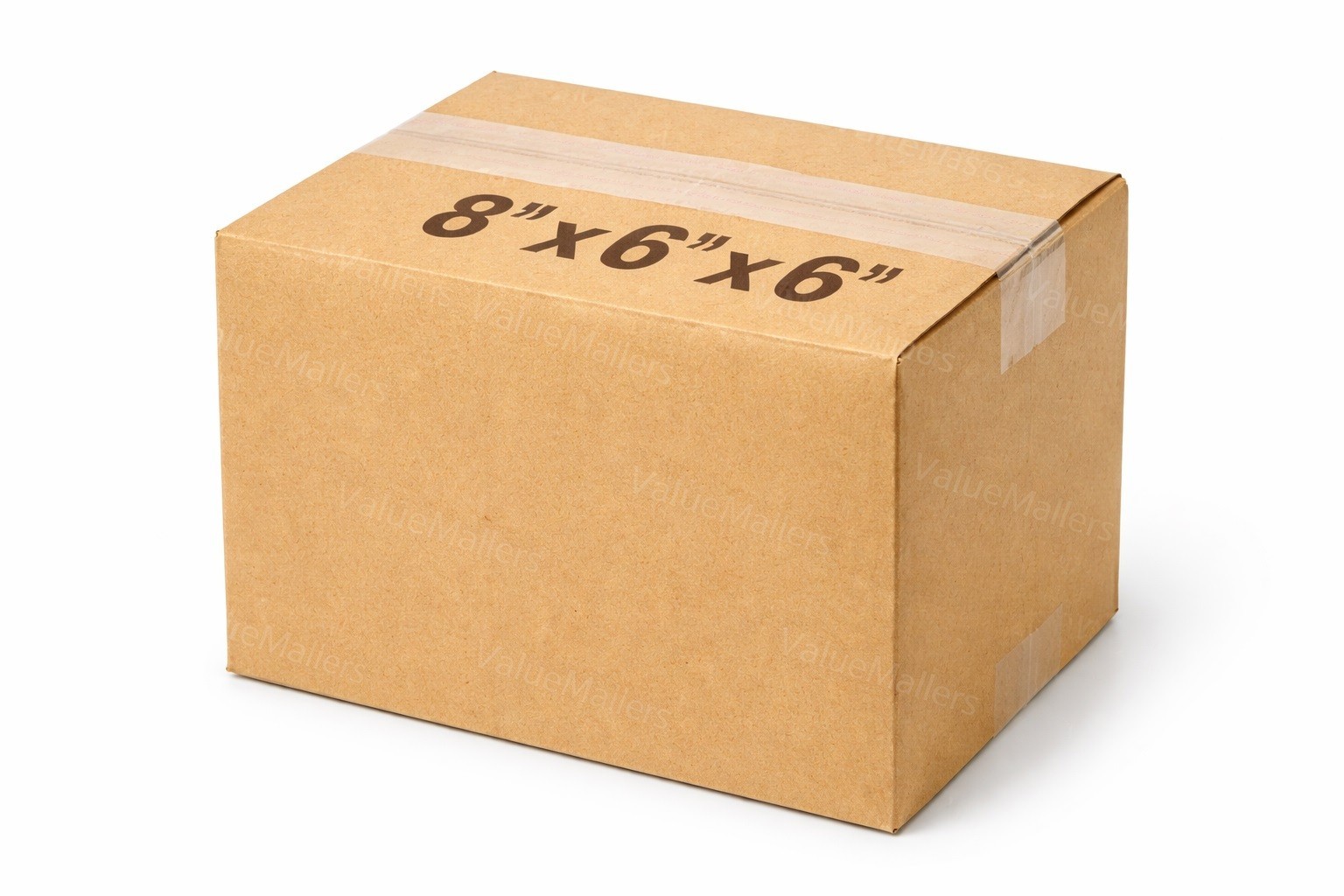 100 8x6x6 Cardboard Shipping Boxes Cartons Packing Moving Mailing Box