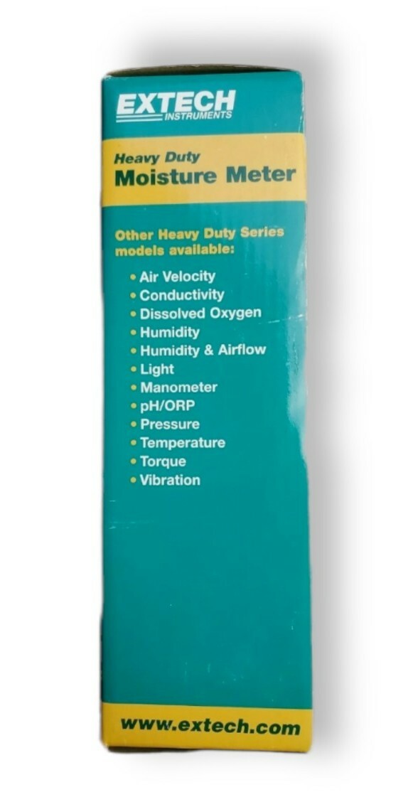 Extech 407777 Heavy Duty Moisture Meter NEW