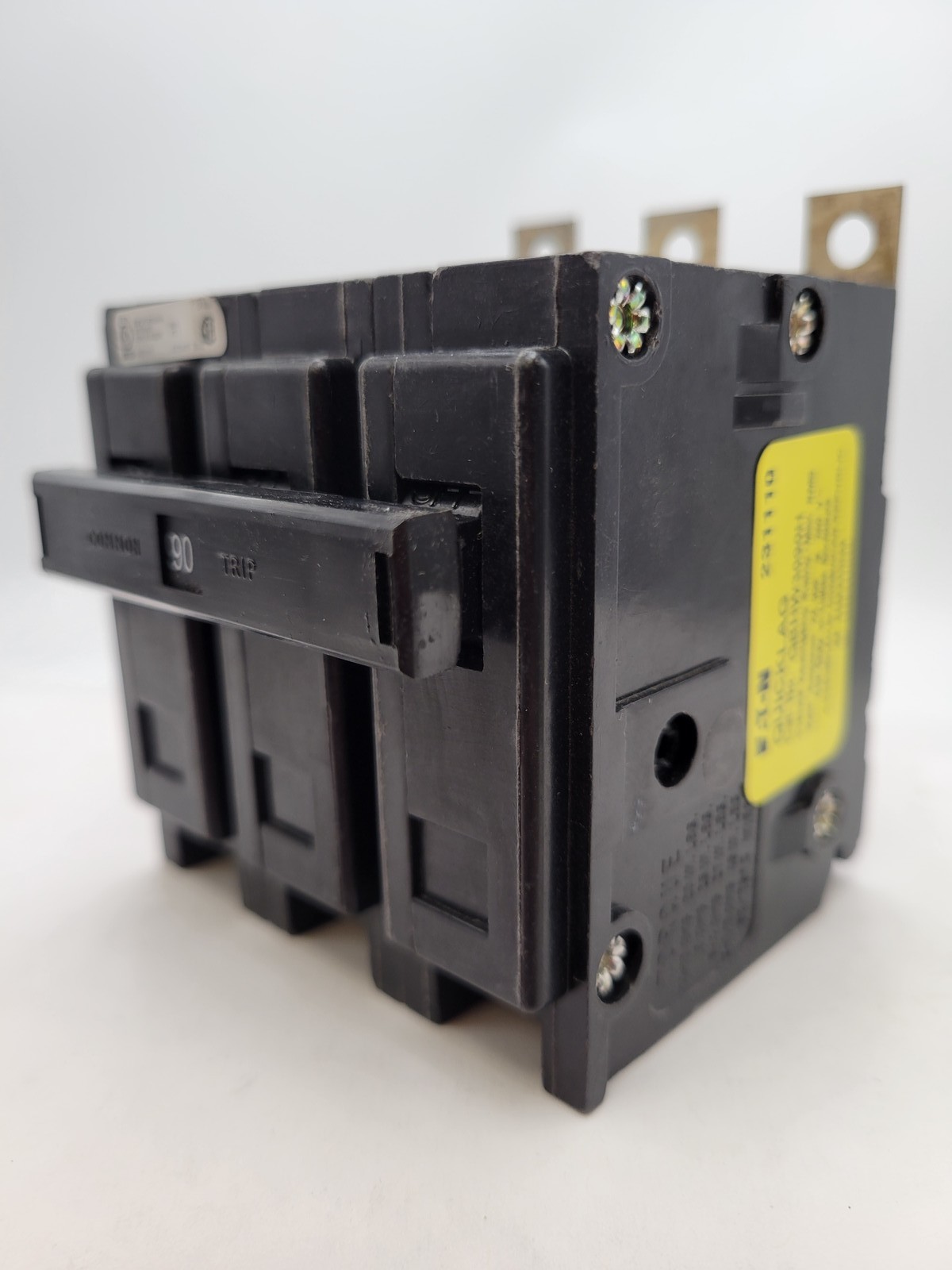 Eaton QBHW3090H Bolt-On Circuit Breaker 90A 240V 3P 3PH QBHW