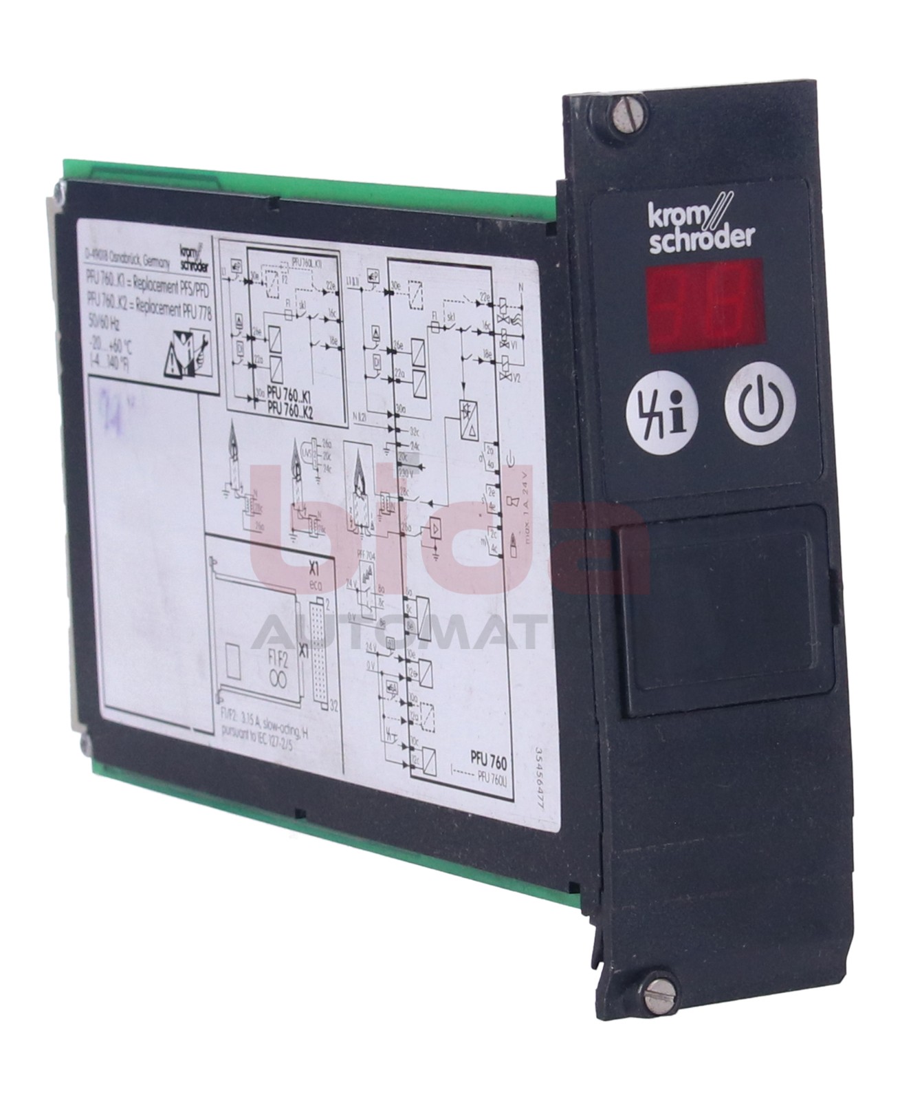 Kromschröder PFU 760 (K1/K2) burner control unit