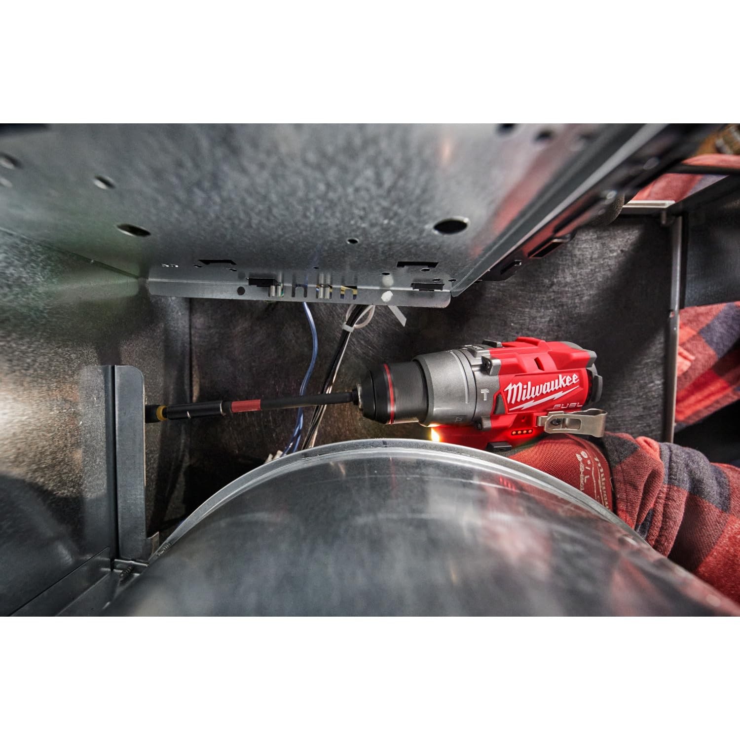 Milwaukee Electric – M12 Fuel. 1/2 Hammer Drill-Driver Red/Black