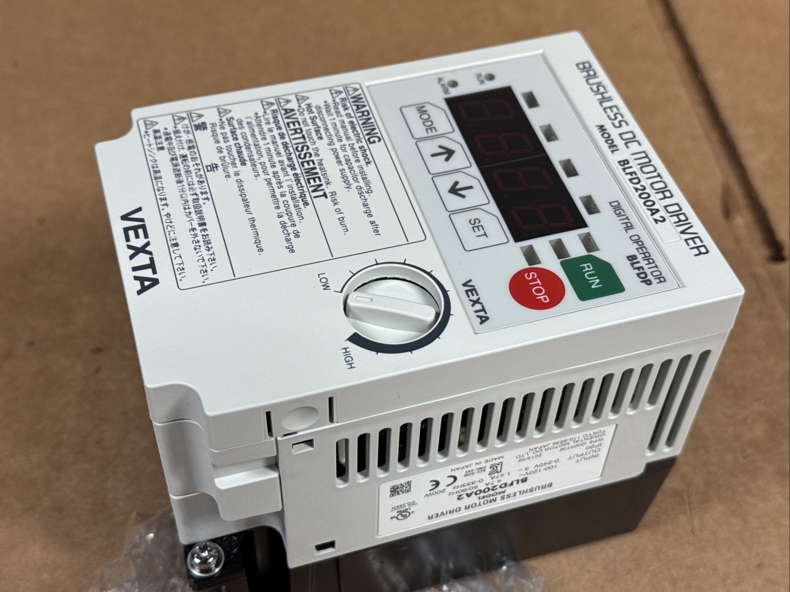 NEW Oriental Motor BLFD200A2 Vexta Brushless DC Motor Driver 200W FAST SHIPPING
