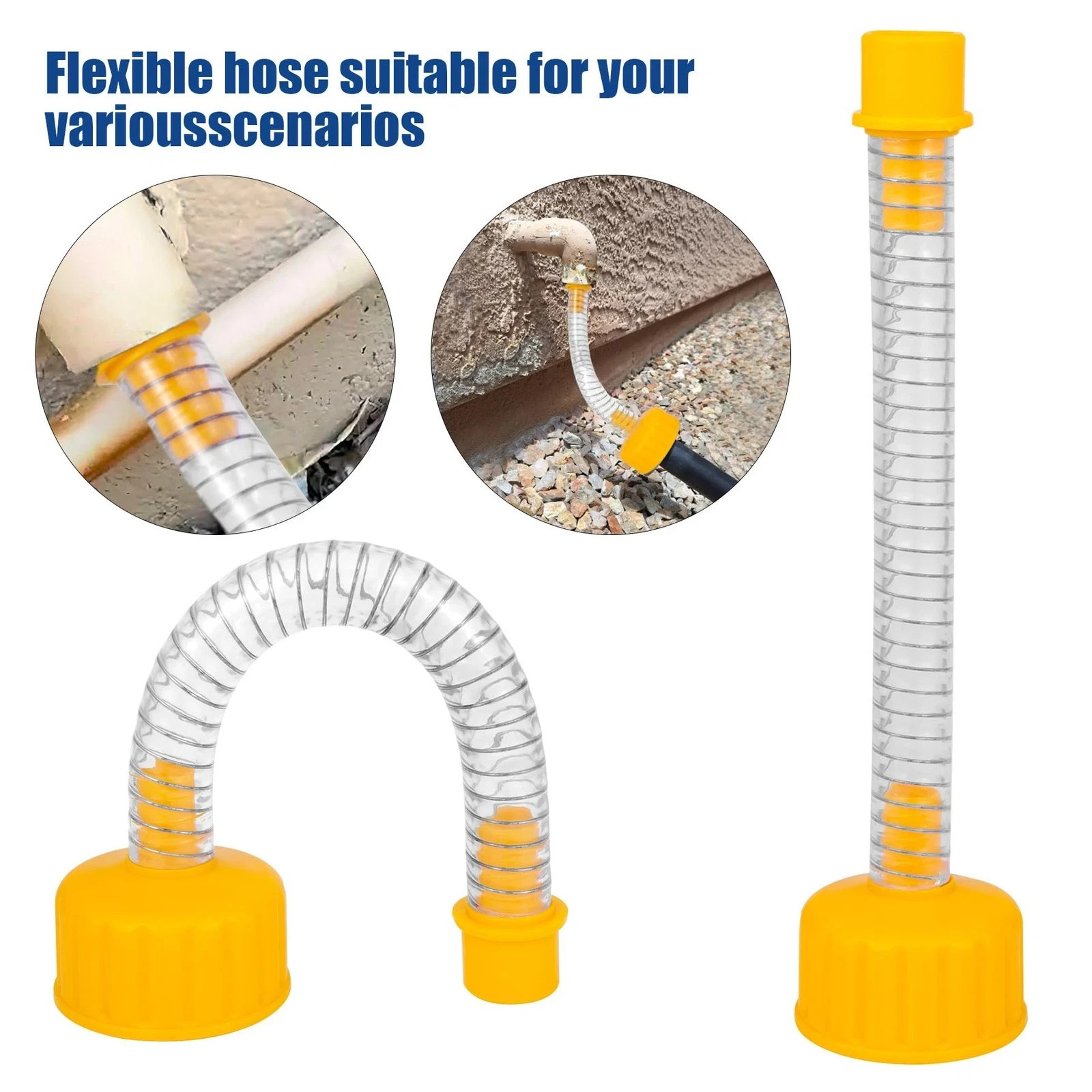 Wet Vac Attachment A/C Drain Lines Cleaner Tool, AC Drain Line Vacuum Adapter…