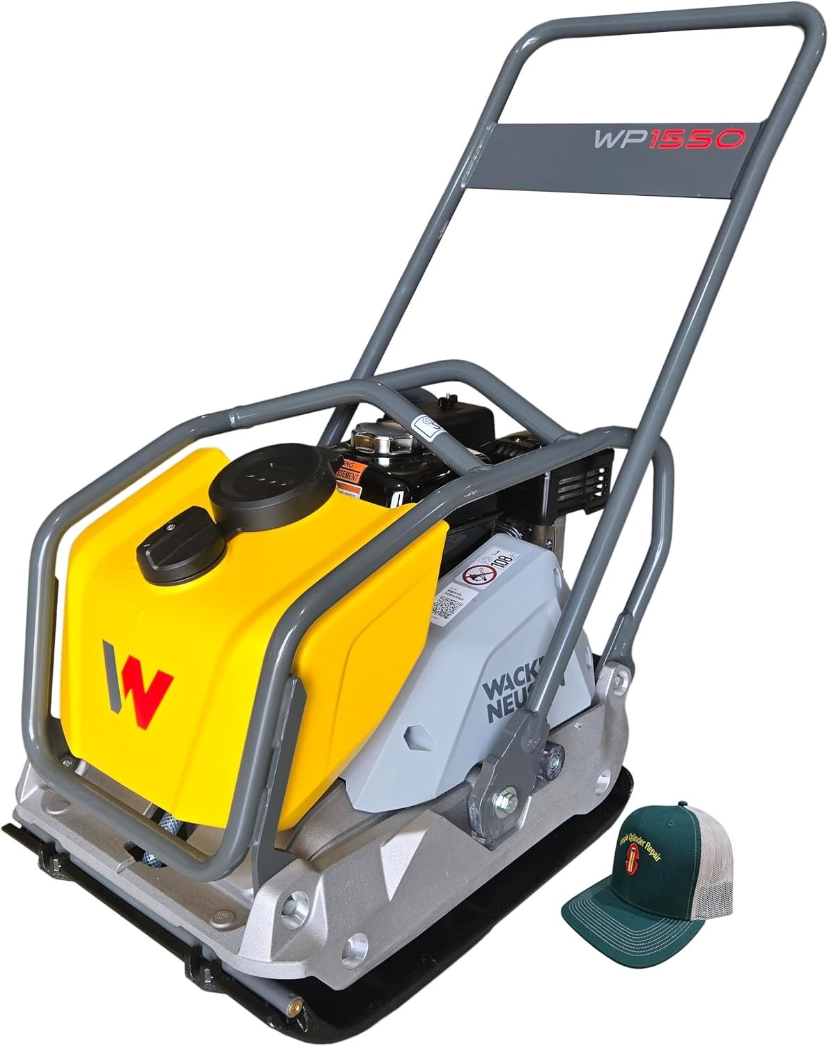 Wacker Neuson WP1550Aw Gasoline Plate Compactor With Water Tank 5100062424