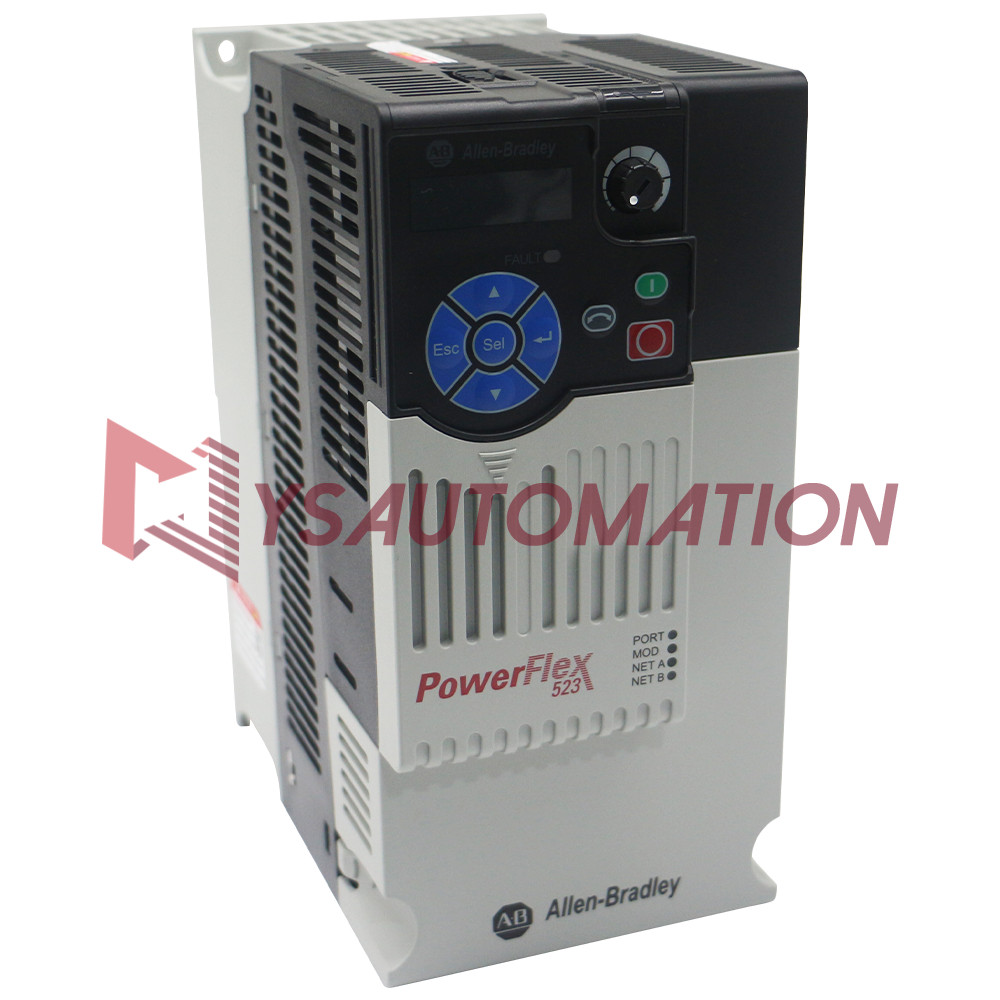 New Allen-Bradley 25A-D017N104 /B MFG: 2022 PowerFlex 523 480V 17A 10HP