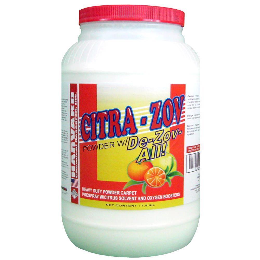 1 JAR HARVARD CHEMICAL CITRAZOV HIGH PH CARPET PRESPRAY POWDER CITRUS CITRA-ZOV