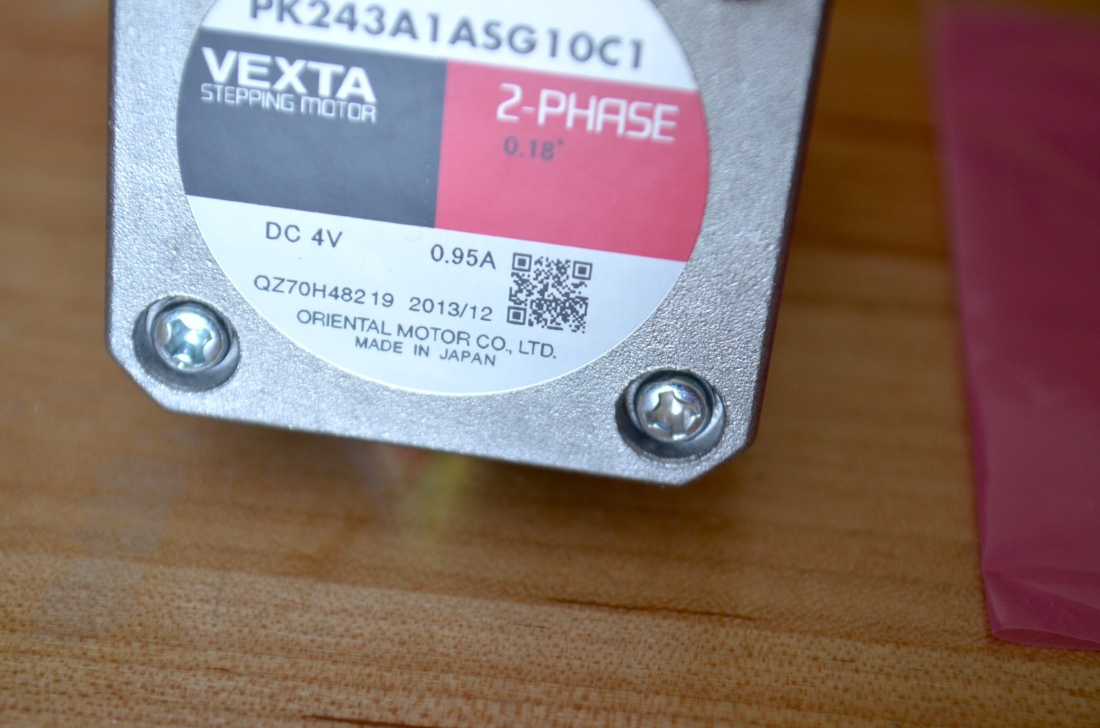 NEW Vexta Oriental PK243A1ASG10C1 Nema17 2-Phase Stepper Stepping Motor 78oz-in