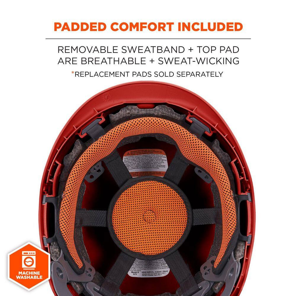 Skullerz Short Brim Red Type 2, Class E – Safety Helmet