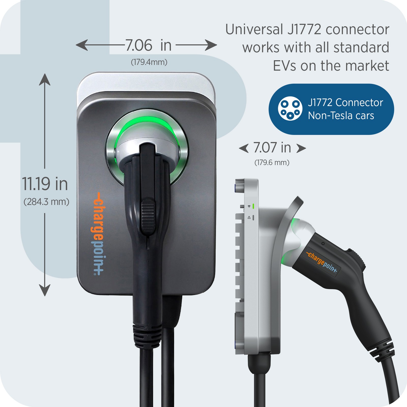 ChargePoint 240V Smart Flex Hardwire Charge Station for 20-80A Breakers (Used)