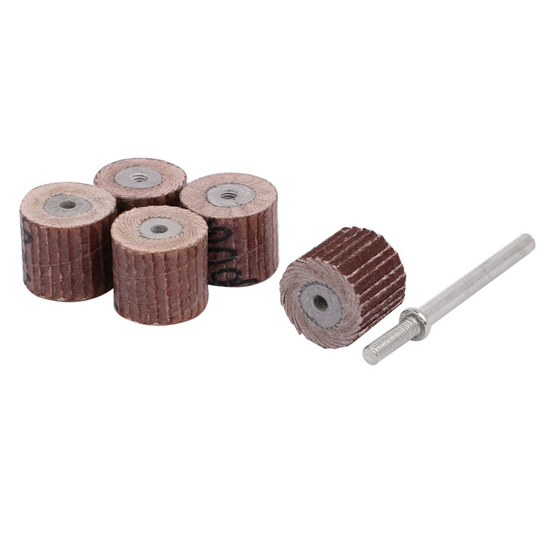 600 Grit 13mm Dia Sandpaper Flap Sanding Wheel Grinding Polishing Tool 15pack