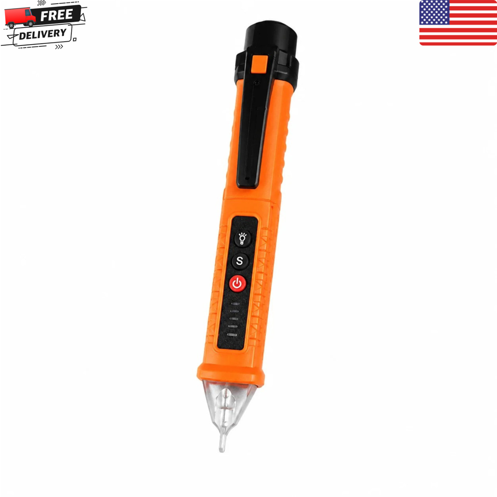 Voltage Electric Tester Volt Detector Test Pen Non-Contact Sensor AC DC 12-1000V