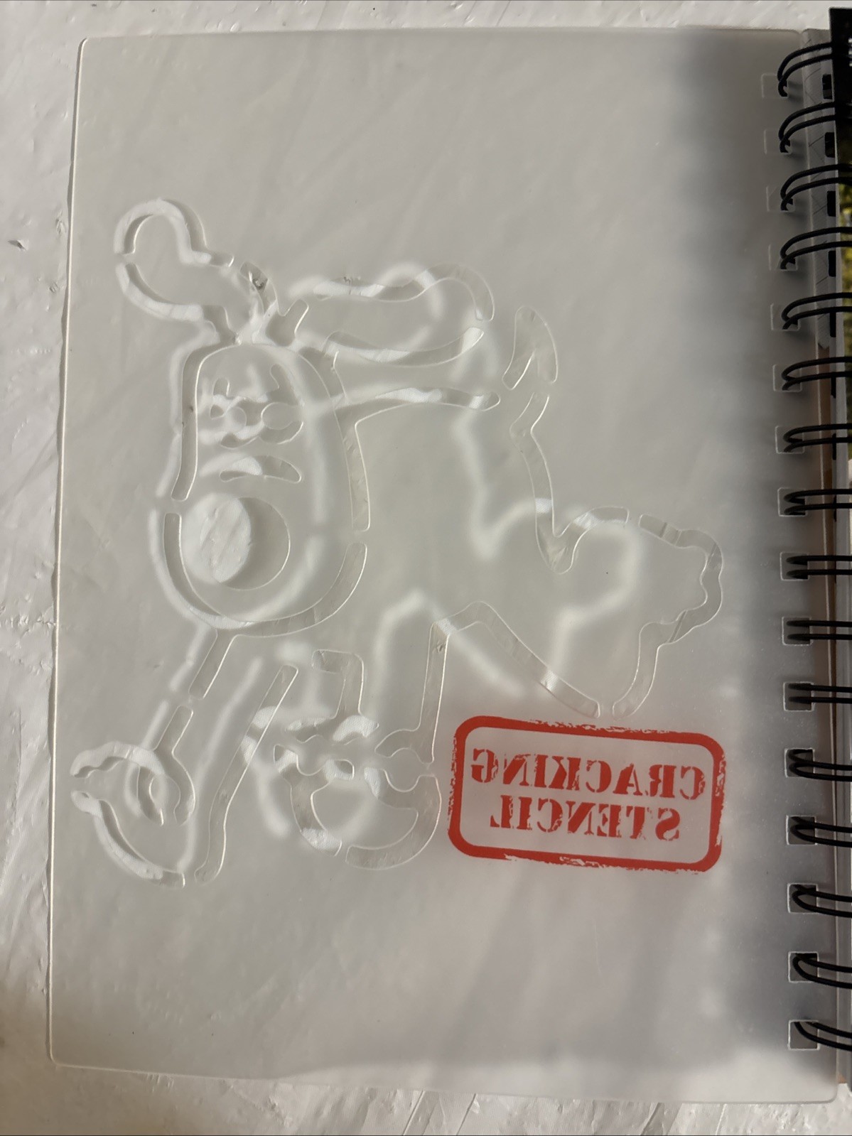 Wallace and Gromit – Spiral Bound Hardcover Cracking Stencil Notebook Journal