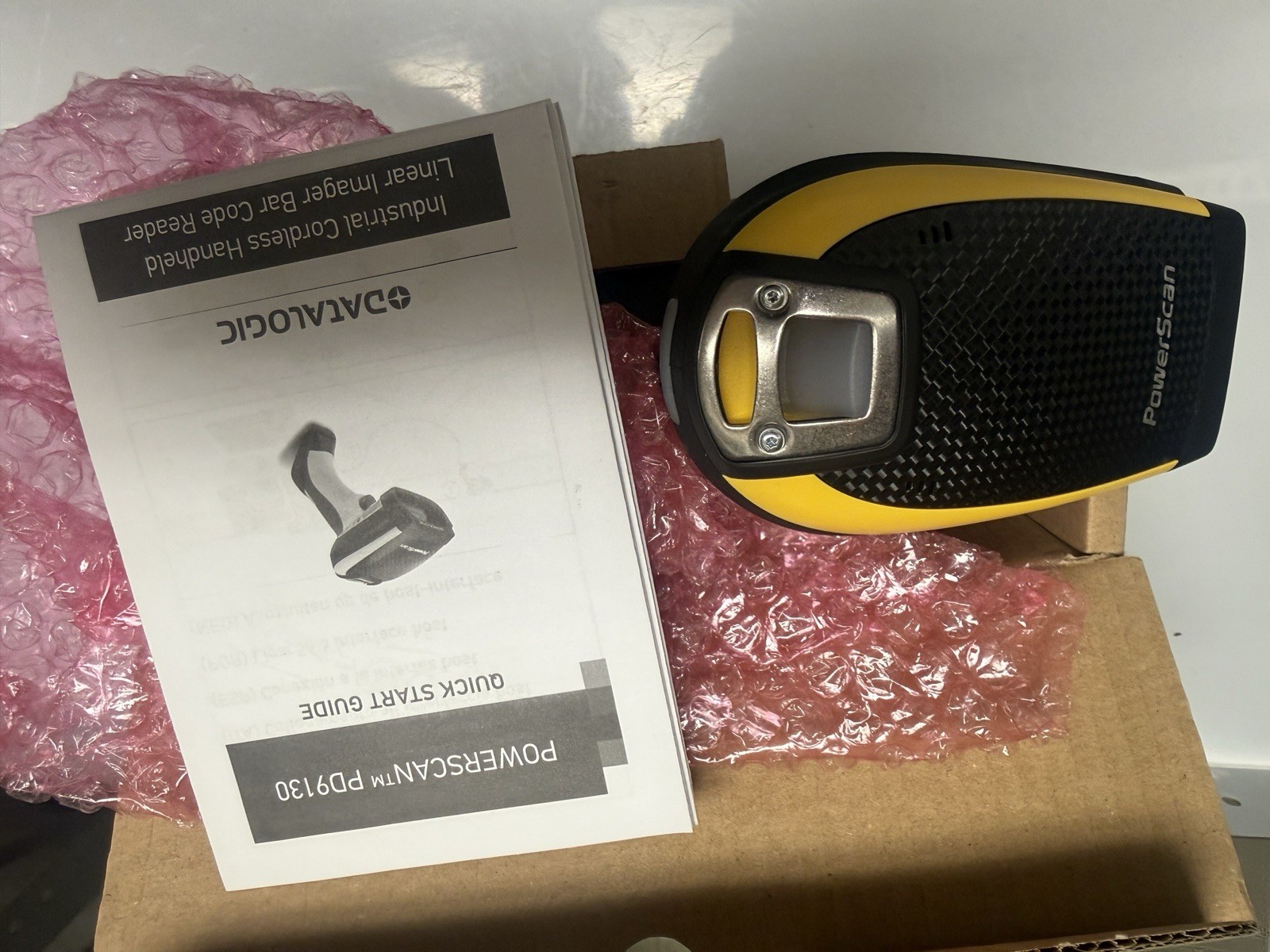 PD9130 Datalogic PowerScan PD9100 1D Barcode Scanner Handheld Corded B5