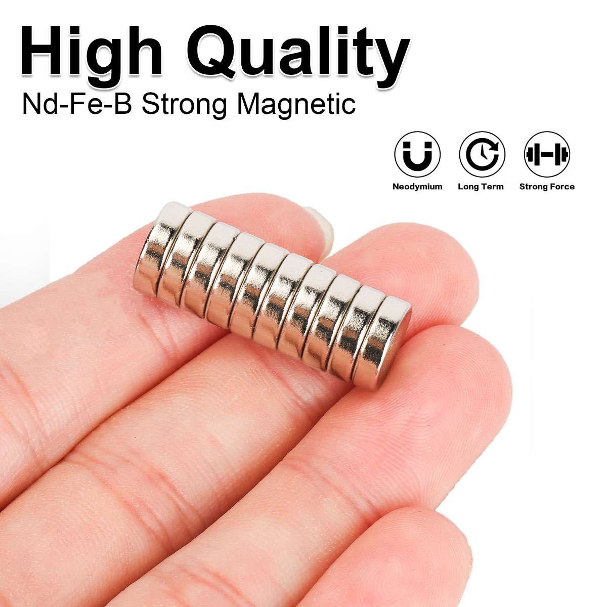 25 50 100Pc Strong Countersunk Ring Magnets 10*3mm Rare Earth Neodymium 4mm Hole