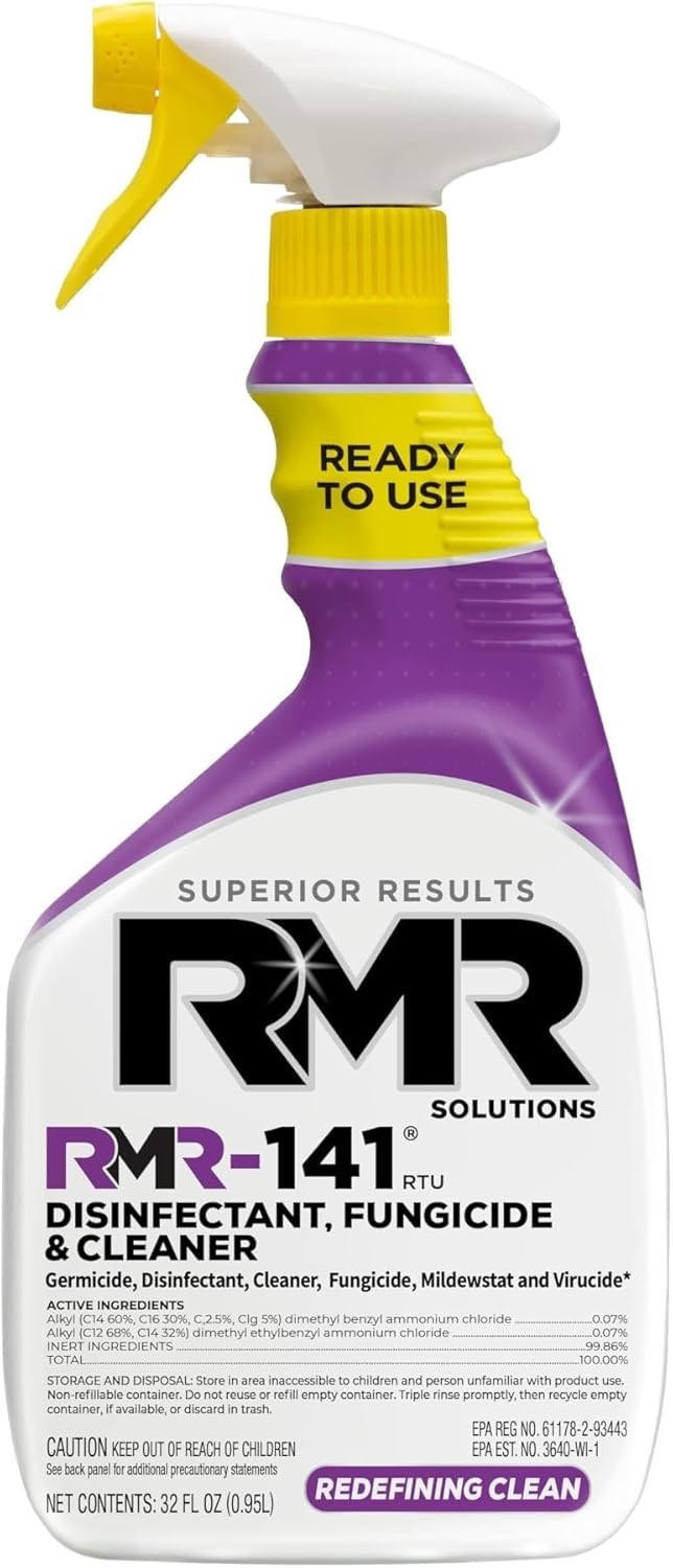 RMR-141 Solutions Disinfectant Fungicide & Cleaner Ready To Use 32oz 2 pk