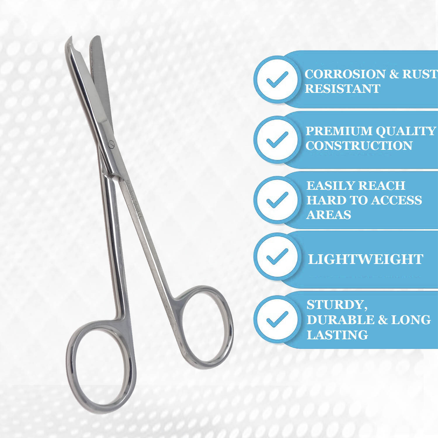 3x Splinter Removing Forceps With Magnifier First Aid Foreign Object Removal Kit