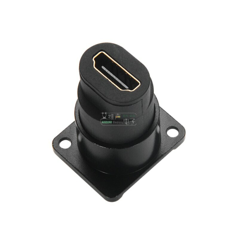 1Pcs D-type HDMI female to female signal stabilization module docking socket DIY