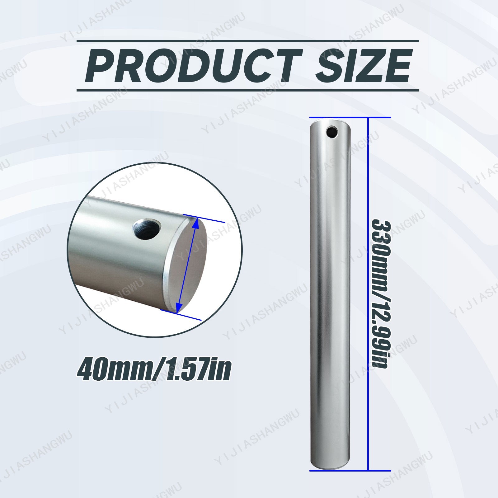 Excavator Bucket Pin 40mm x 13in