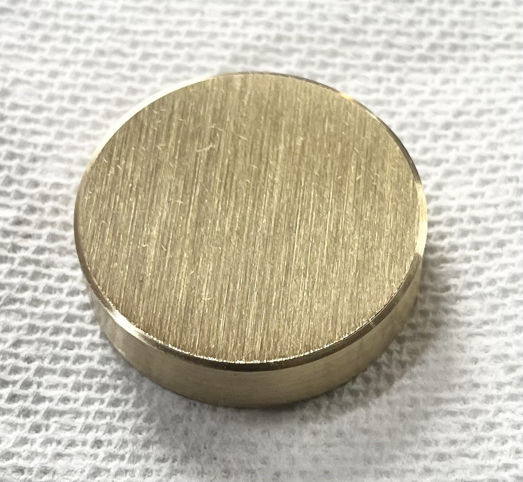 1-3/4” BRASS DISC 1/2” LONG 🇺🇸1.750” ROUND BAR 🇺🇸360 BRASS ROD MADE IN USA!!