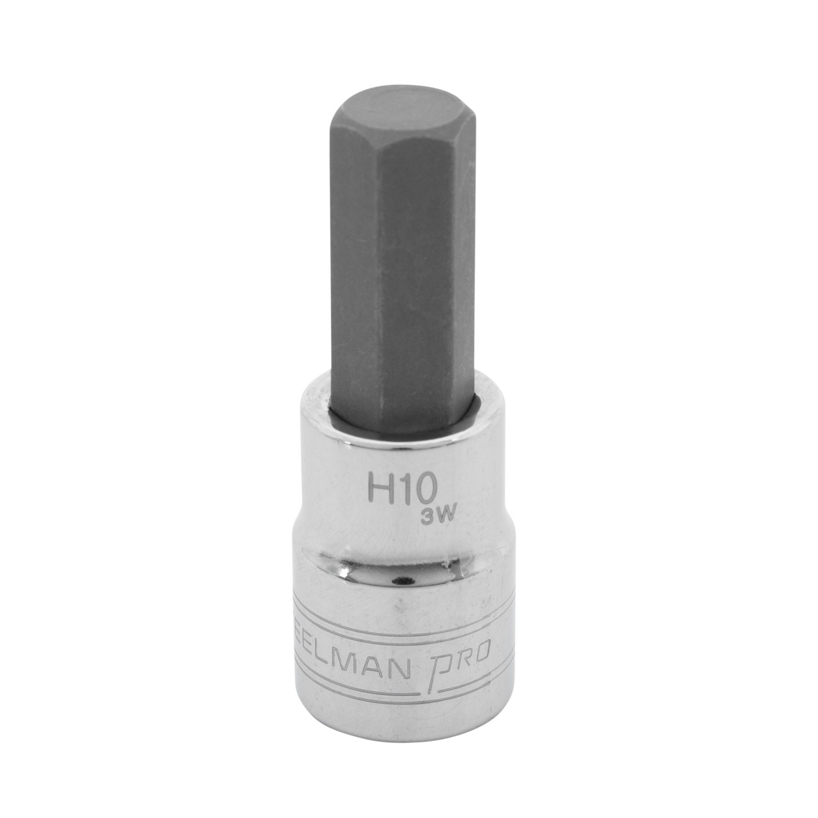 STEELMAN PRO 3/8-Inch Drive x 10mm Hex Bit Socket, 78388