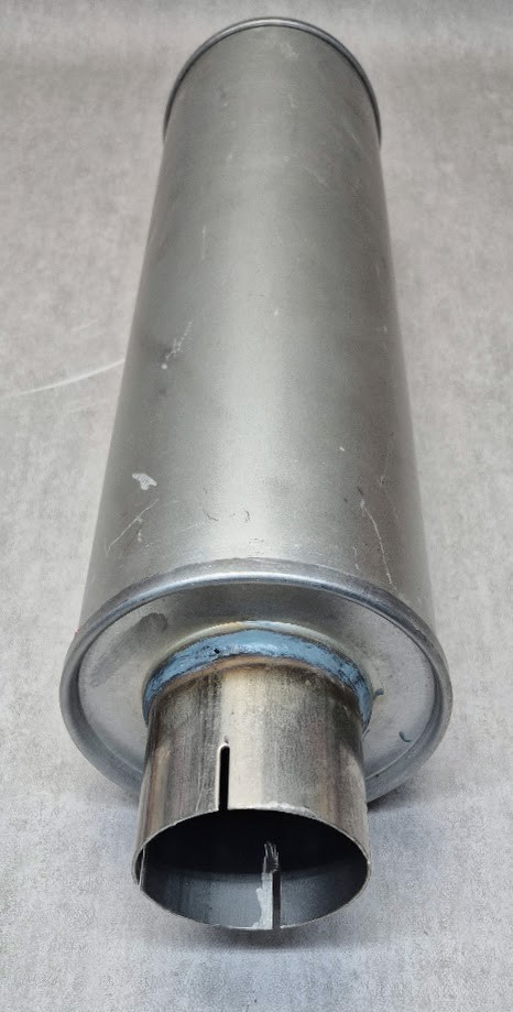 Nelson Type 3″ Inlet Outlet Industrial Exhaust Muffler NOS Generator Tractor