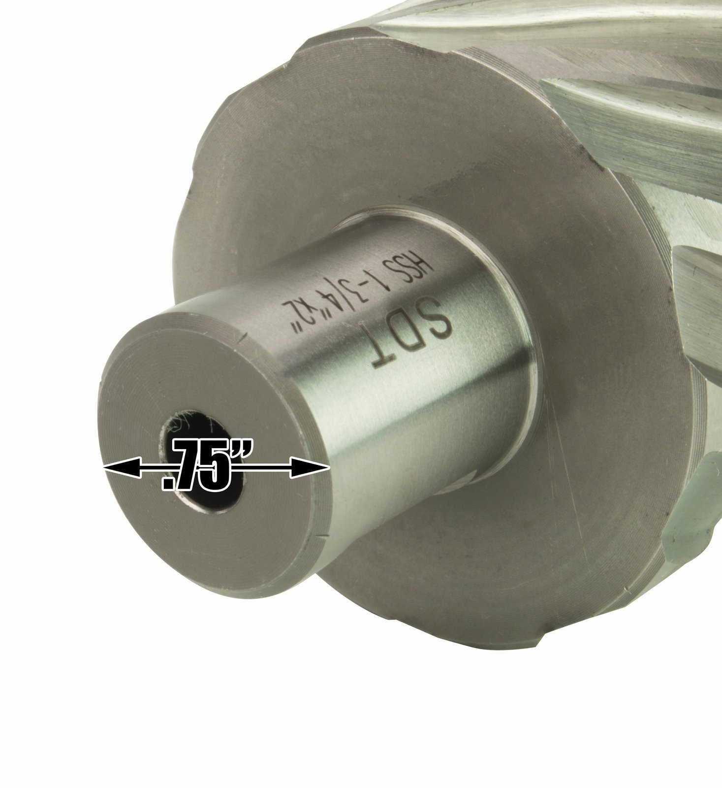Steel Dragon Tools® 1-3/4″ x 2″ HSS Annular Cutter with 3/4″ Weldon Shank