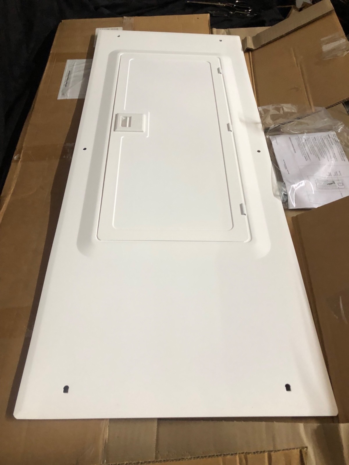 Leviton LDC30 30-Space Indoor Load Center Cover Door Assembly White New Open Box