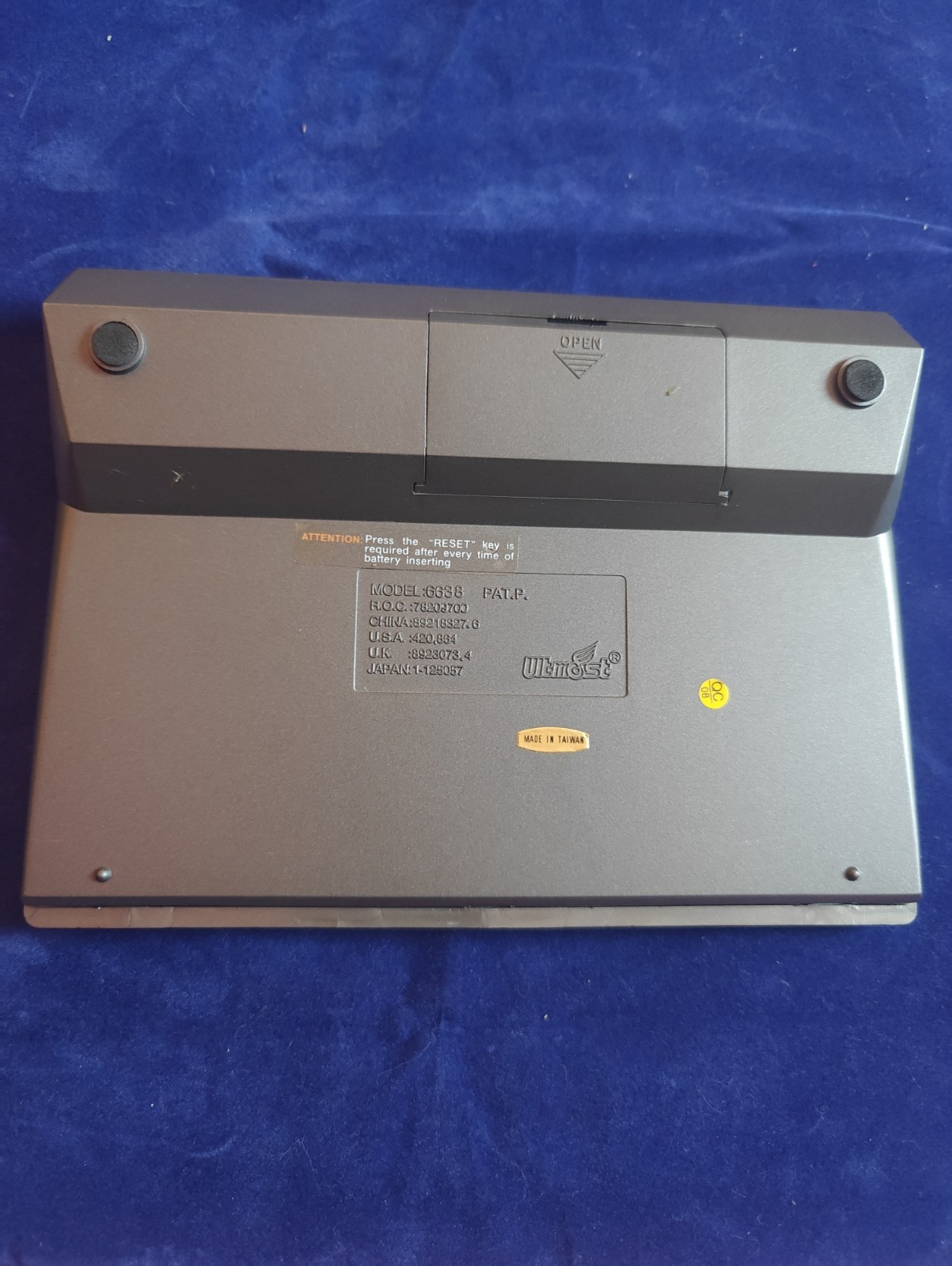 Ultmost 5638 Talking Desktop Calculator, Big Number Display, Large Keys, LCD