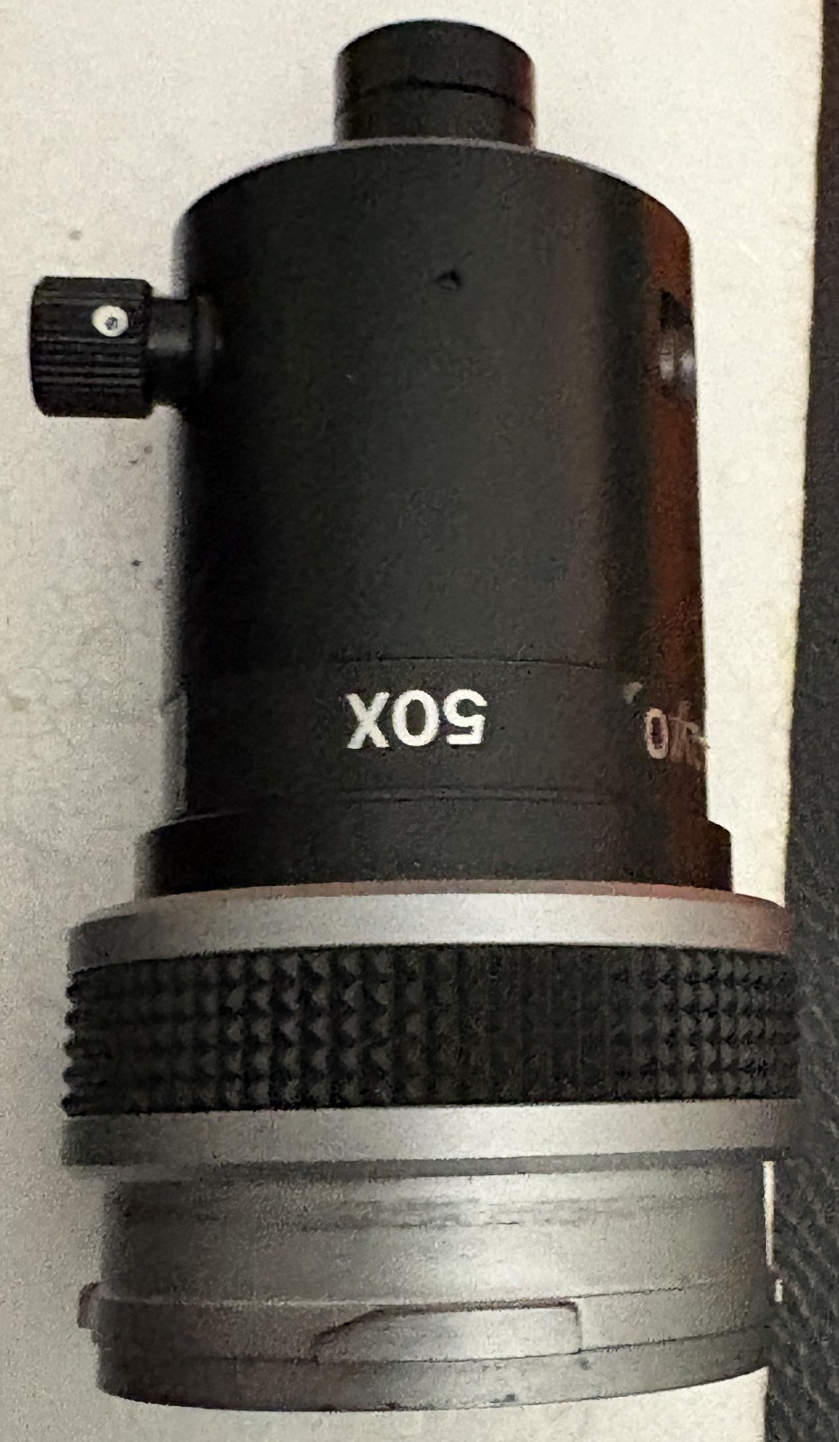 Mitutoyo 172-204 50X Lens with Box likeNEW